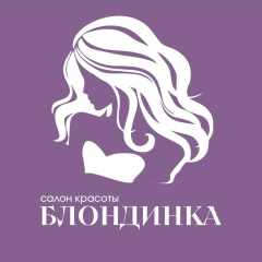 Знак салона «Блондинка»
